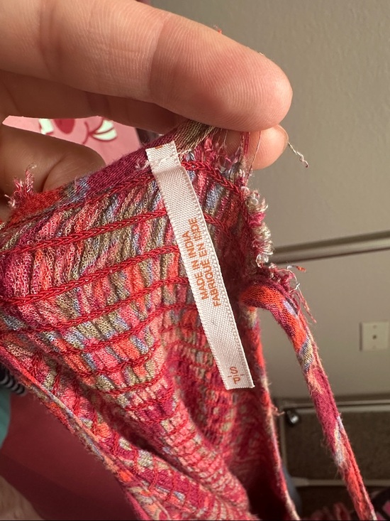 Free People Red Boho Maxi Dress XS - Picture 6 of 6